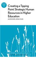 Creating a Tipping Point: Strategic Human Resources in Higher Education