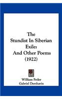 The Stundist In Siberian Exile