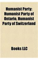 Humanist Party: Humanist Party of Ontario, Humanist Party of Switzerland(English)