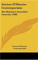 Soiciete D'Histoire Contemporaine