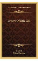 Letters Of Eric Gill