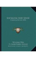 Socialism And Sense