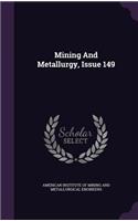 Mining and Metallurgy, Issue 149