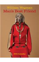 William Wegman Man's Best Friend 2021 Wall Calendar