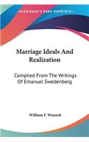 Marriage Ideals And Realization