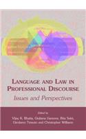 Language and Law in Professional Discourse: Issues and Perspectives