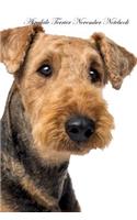 Airedale Terrier November Notebook Airedale Terrier Record, Log, Diary, Special Memories, To Do List, Academic Notepad, Scrapbook & More