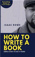 How to Write A Book