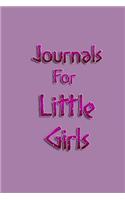 Journals For Little Girls: Blank Journal Notebook To Write In