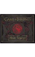 Game of Thrones: House Targaryen Deluxe Stationery Set: (Game of Thrones)