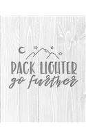 Pack Lighter Go Further