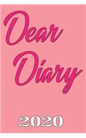 Dear Diary 2020: My intimate diary for 2020