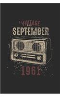 Vintage September 1961