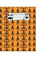 Abstract Halloween Pattern Volume 24 College Ruled Journal: 110 Blank Lined Wide Ruled (7.5 x 9.25) Pages to Jot Down Your Thoughts