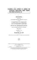 Examining local efforts to address the continuing foreclosure crisis: perspectives from Cleveland, OH