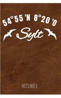 Sylt Notizbuch