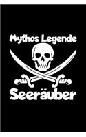 Mythos Legende Seeräuber: A5 (Handtaschenformat) Geocaching Notizbuch für über 200 Geocaches. Geocaching Journal für gefundene Caches mit vorgedruckten Notizfeldern.