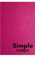 Simple Ledger: General Ledger Accounting Book Expense Tracker Log Book Expense And Income Ledger