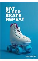 Eat Sleep Skate Repeat Notebook