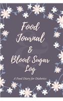 Food Journal & Blood Sugar Log a Food Diary for Diabetics