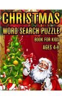 Christmas Word Search Puzzle Book For Kids Ages 4-8: Christmas Word Search Puzzle Book (Volume-1))