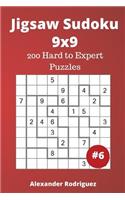 Jigsaw Sudoku Puzzles - 200 Hard to Expert vol. 6