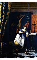 Johannes Vermeer Notebook: The Allegory of Faith Journal - 100-Page Beautiful Lined Art Notebook - 6 X 9 Artsy Journal Notebook (Art Masterpieces)