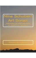 Nine Schubert Art Songs: Arranged for horn and piano by Kenneth D. Friedrich