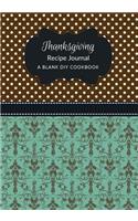 Thanksgiving Recipe Journal