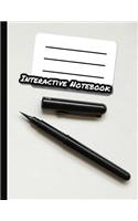 Interactive Notebook: 8.5 X 11 Blank Inb Composition Book: Pre-Made Table of Contents, Numbered Pages, Sketch Paper (Left Output Side), Wide Ruled (Right Input Side) Glos