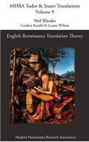 English Renaissance Translation Theory