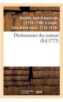 Dictionnaire Des Moeurs
