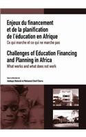 Challenges of Education Financing and Planning in Africa
