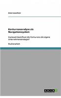 Konkurrenzanalyse als Navigationssystem: Inwieweit beeinflusst die Konkurrenz die eigene Unternehmensstrategie?(German)