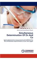 Simultaneous Determination of Zn and Cu