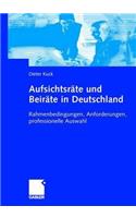 Aufsichtsräte Und Beiräte in Deutschland