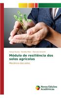 Módulo de resiliência dos solos agrícolas