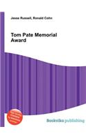 Tom Pate Memorial Award