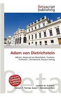 Adam Von Dietrichstein: (German)