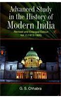 Advanced Study In The History Of Modern India(3 Vol. Set)