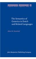 The  Semantics of Generics in Dutch and Related Languages: (122 Linguistik Aktuell/Linguistics Today)