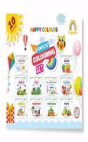 CUPKIDS Colouring Books for Children with Activities and Colouring Perfect Paperback Creativity Fun & Learning Educational Purpose(Set of 10)