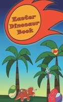 Dinosaurs Easter Colouring Book for children