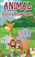 Kids Coloring Book of Animals & Things A-Z