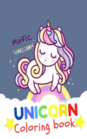 UNICORN Coloring Book Magic unicorn
