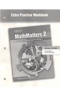 Mathmatters 2 Extra Practice Workbook: An Integrated Program