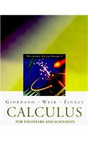 Calculus for Engineers and Scientists, Volume 1