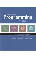 Introduction to Programming in Java: An Interdisciplinary Approach