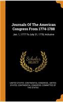 Journals of the American Congress from 1774-1788