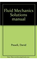 Fluid Mechanics Solutions manual